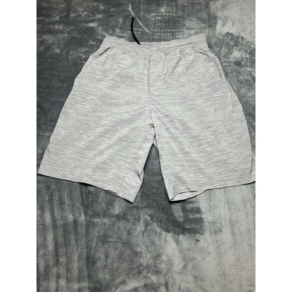 LULULEMON Pace Breaker Shorts Gray Liner 9" sz S Lined